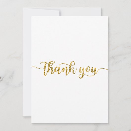 Dankeschön Card, Script danke Karte, Foto (Rückseite)