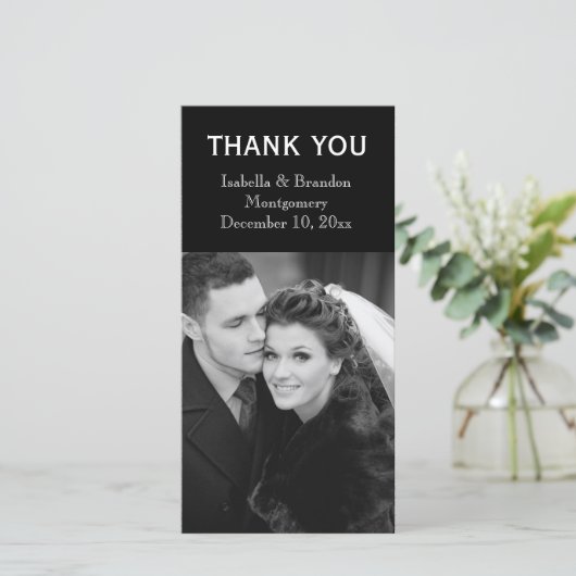 Dankeschön Card - Zeit zum Trinken von Champagner Dankeskarte (Stehend Vorderseite)