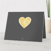 Dankeschön! Dankeskarte (Rückseite)