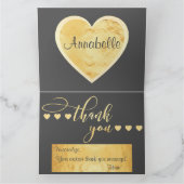 Dankeschön! Dankeskarte (Innenseite)