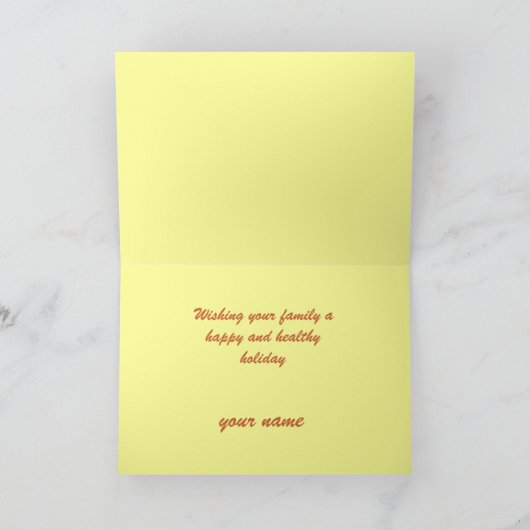 Dankeschön - dankeskarte (Innenseite)