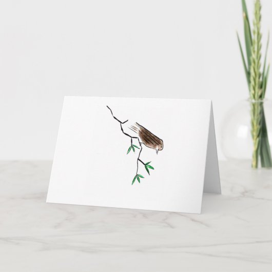 Dankeschön Dankeskarte (Vorderseite)