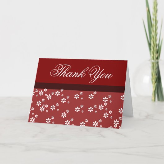 Dankeschön Dankeskarte (Vorderseite)