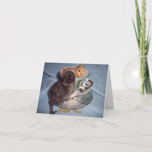 Dankeschön Dankeskarte (Vorderseite)