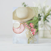 Dankeschön Dankeskarte (Stehend Vorderseite)