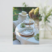 Dankeschön Dankeskarte (Stehend Vorderseite)