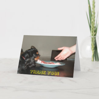 Dankeschön! Dankeskarte