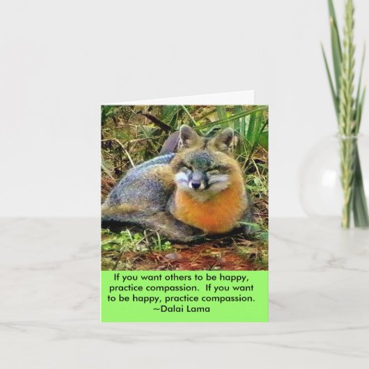 Dankeschön Dankeskarte (Vorderseite)