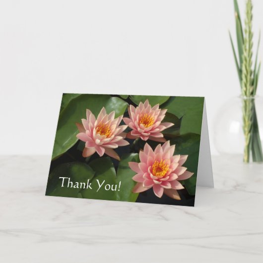 Dankeschön! Dankeskarte (Vorderseite)