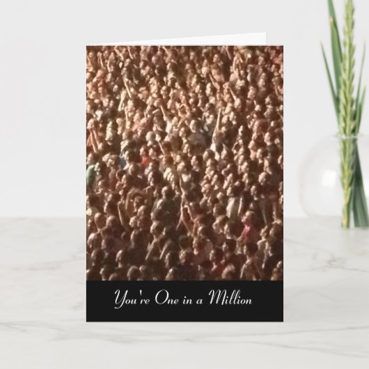 Dankeschön Dankeskarte (Vorderseite)