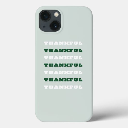Dankeschön, Danksagung, Grün Case-Mate iPhone Hülle (Rückseite)
