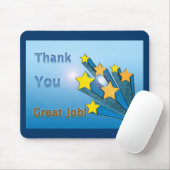 Dankeschön der Mitarbeiter Mousepad (Mit Mouse)