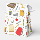 Dankeschön des Lehrers Geschenkschachtel (Rückseite)