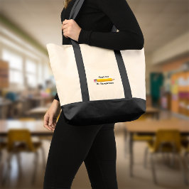 Dankeschön des Lehrers Tragetasche
