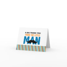 Dankeschön die Karte vom kleinen Mann