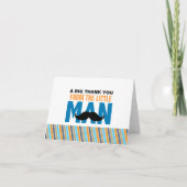 Dankeschön die Karte vom kleinen Mann (Vorderseite)