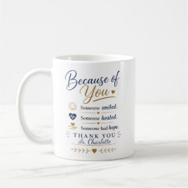 Dankeschön Doktor Geschenk zur Wertschätzung Kaffeetasse
