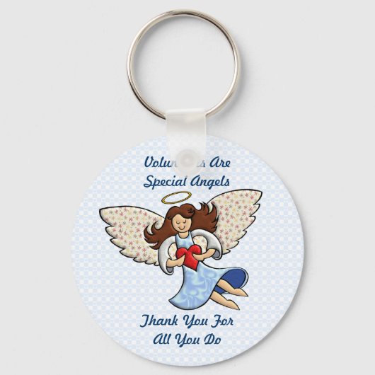 Dankeschön! Du bist ein Engel! Schlüsselanhänger (Vorderseite)