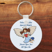 Dankeschön! Du bist ein Engel! Schlüsselanhänger (Vorderseite)