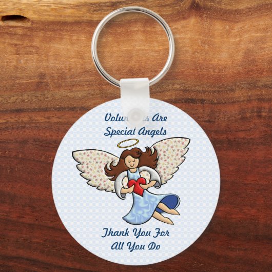 Dankeschön! Du bist ein Engel! Schlüsselanhänger (Vorderseite)