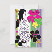 Dankeschön Einladung (Vorderseite)