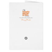 Dankeschön/Entschuldigung Funny Friendship Grußkar (Hinten)