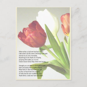 Dankeschön/Erinnerungsnachricht Postkarte