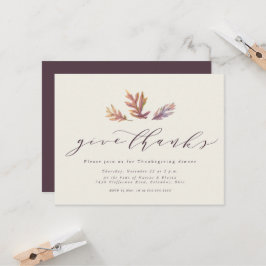 Dankeschön Erntedank Einladung