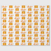 Dankeschön Erntedank Wrapping Paper Geschenkpapier (Flach)