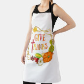 Dankeschön Erntedank Zitat Herbst Kürbis Herbst Schürze (InSitu)