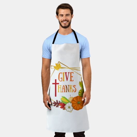 Dankeschön Erntedank Zitat Herbst Kürbis Herbst Schürze (Getragen)