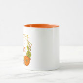 Dankeschön Erntedank Zitat Herbst Kürbis Herbst Tasse (Zentrum)