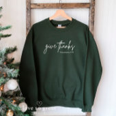 Dankeschön Fall Christlicher Erntedank Sweatshirt
