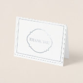 Dankeschön Foil Note Card Folienkarte (Vorderseite)