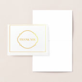 Dankeschön Foil Note Card Folienkarte (Anzeige)