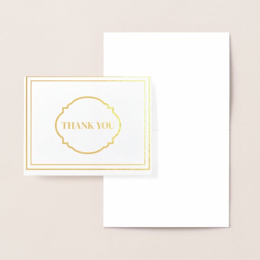 Dankeschön Foil Note Card Folienkarte (Anzeige)