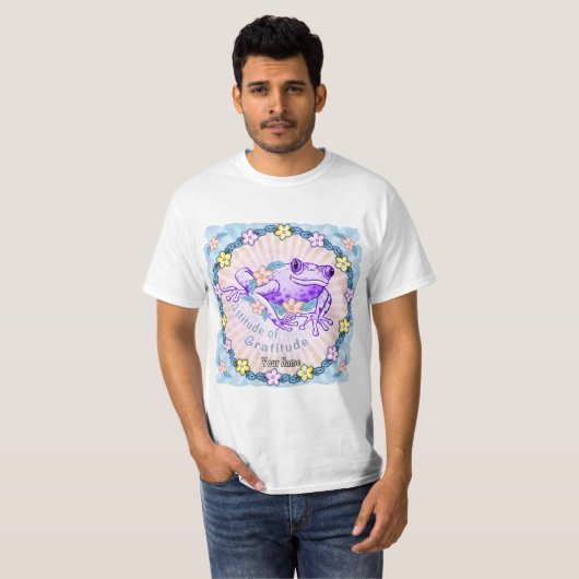 Dankeschön Frosch T-Shirt (Vorne ganz)