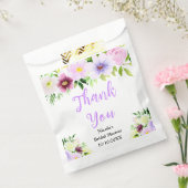 Dankeschön für Brautjungfern-Abschied mit lila Blu Geschenktütchen (Versiegelt)