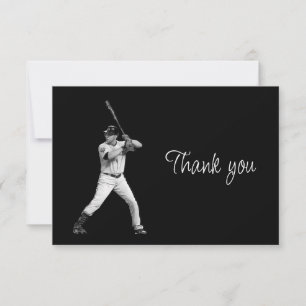 Dankeschön für das Baseballspiel Dankeskarte