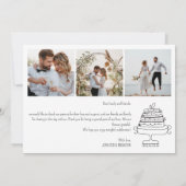 Dankeschön für die Hochzeit Dankeskarte (Rückseite)