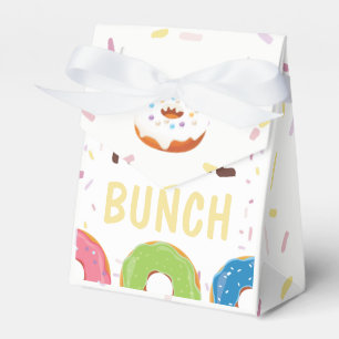 Dankeschön für Donut-Themen-Geburtstagsfeier-Gäste Geschenkschachtel