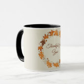 Dankeschön für Ihre Herbst-Dankeskarten Tasse (Vorderseite Links)