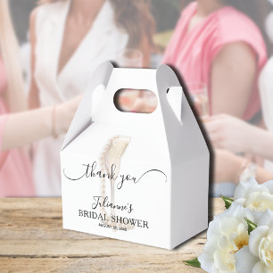 Dankeschön für Junggesellinnenabschied mit Perlen  Geschenkschachtel