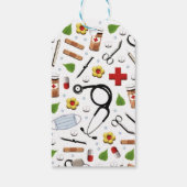 Dankeschön für Krankenschwester Geschenkanhänger (Rückseite)