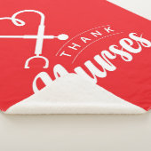 Dankeschön für Krankenschwestern Sherpadecke (3/4)