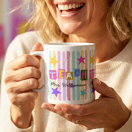 Dankeschön für Lehrer Geschenk für Lehrer Modern Kaffeetasse