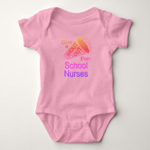 Dankeschön für Schulkrankenschwestern Baby-Body Baby Strampler