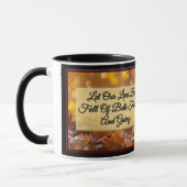 Dankeschön & Geben Herbst-Igel-Tasse Tasse (Links)