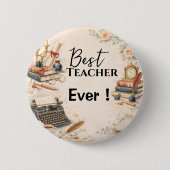 Dankeschön‑Geschenk für den Englischlehrer zum Sch Button (Vorderseite)