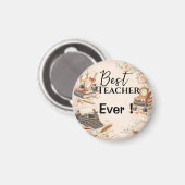 Dankeschön‑Geschenk für den Englischlehrer zum Sch Magnet (Vorderseite/Rückseite)